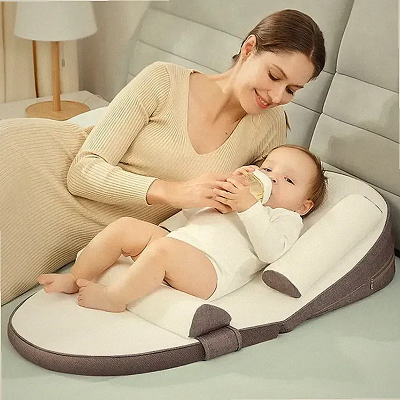 Anti Reflux Baby Lounger For 0-2 Years Portable Adjustable 4 levels