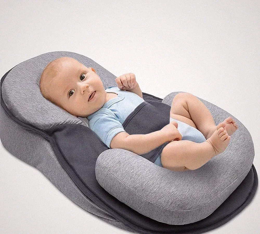 Baby Feeding Support Seat Ergonomically Wedge Designed for Breast & Bottle NEW