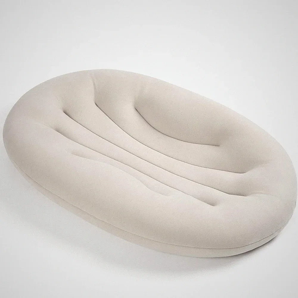 Baby Lounger for Newborn: Portable & Lightweight Pillow for Tummy Time Playti...