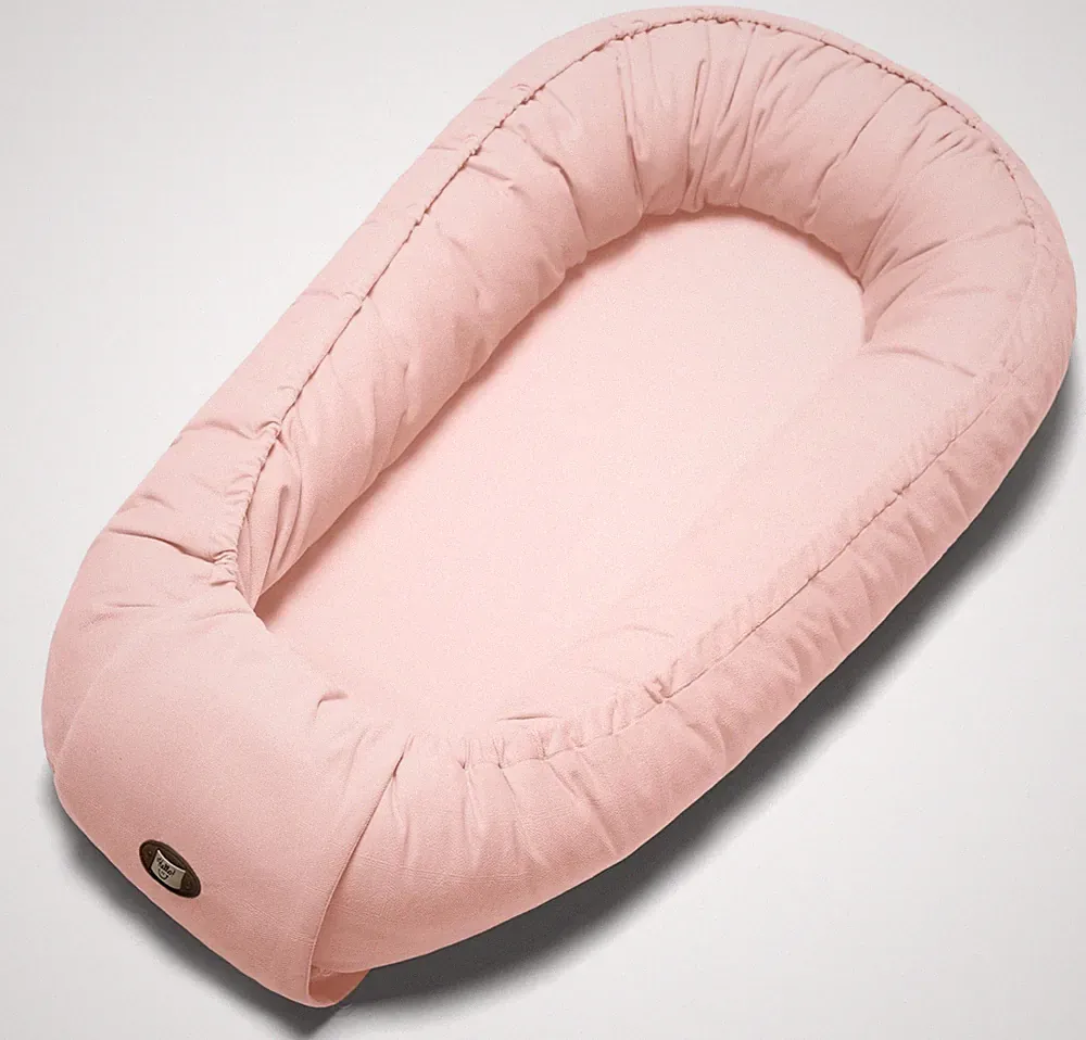 Baby Lounger Pillow, Adjustable & Breathable for Newborns 0-24 Months