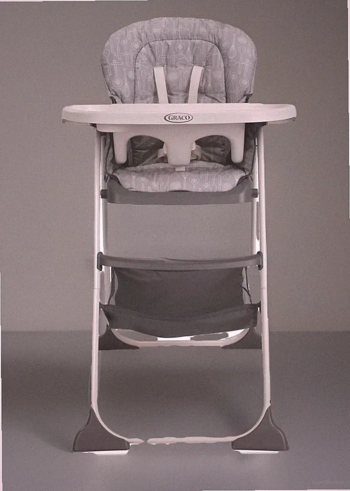 Graco Slim Snacker High Chair, Ultra Slim, Fast-Folding, Multiple Recline
