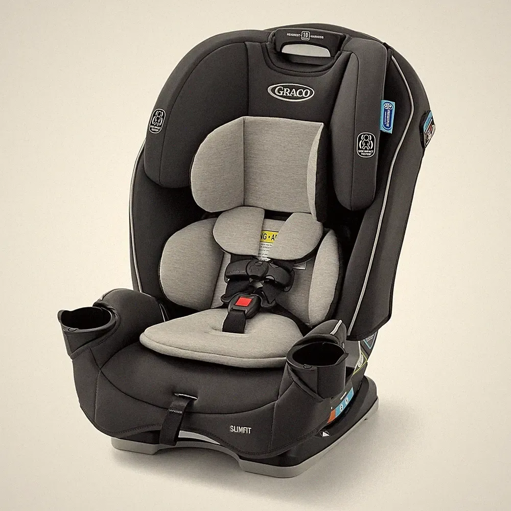 Graco Slimfit 3-in-1 Convertible Car Darcie 2.0 Recline Rear-Forward Facing