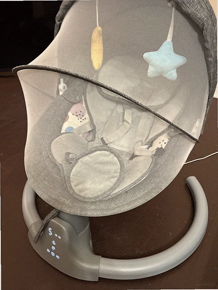 Silla Mecedora Reclinable for Babies Electric Crib Accessory, 0-1 Year Old